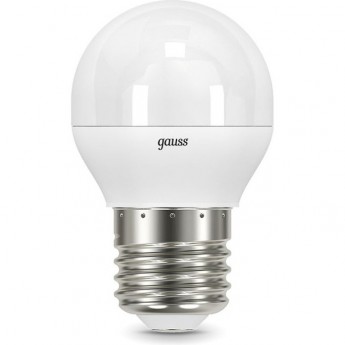 Лампа GAUSS BLACK LED GLOBE E27 7W 3000K STEP DIMMABLE